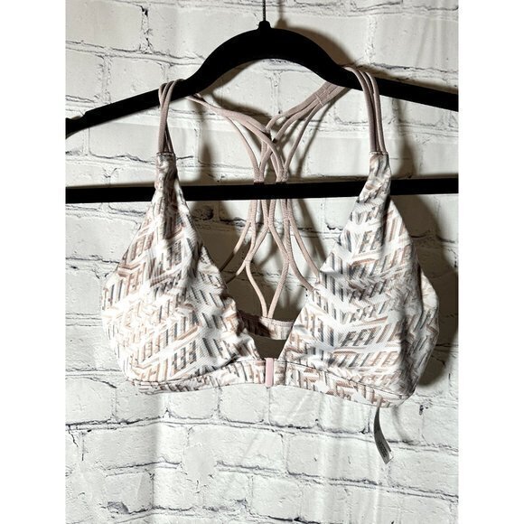 VICTORIA SPORT LADIES PADDED FRONT CLOSE SPORTS BRA (S) EUC G-159 - Picture 1 of 5